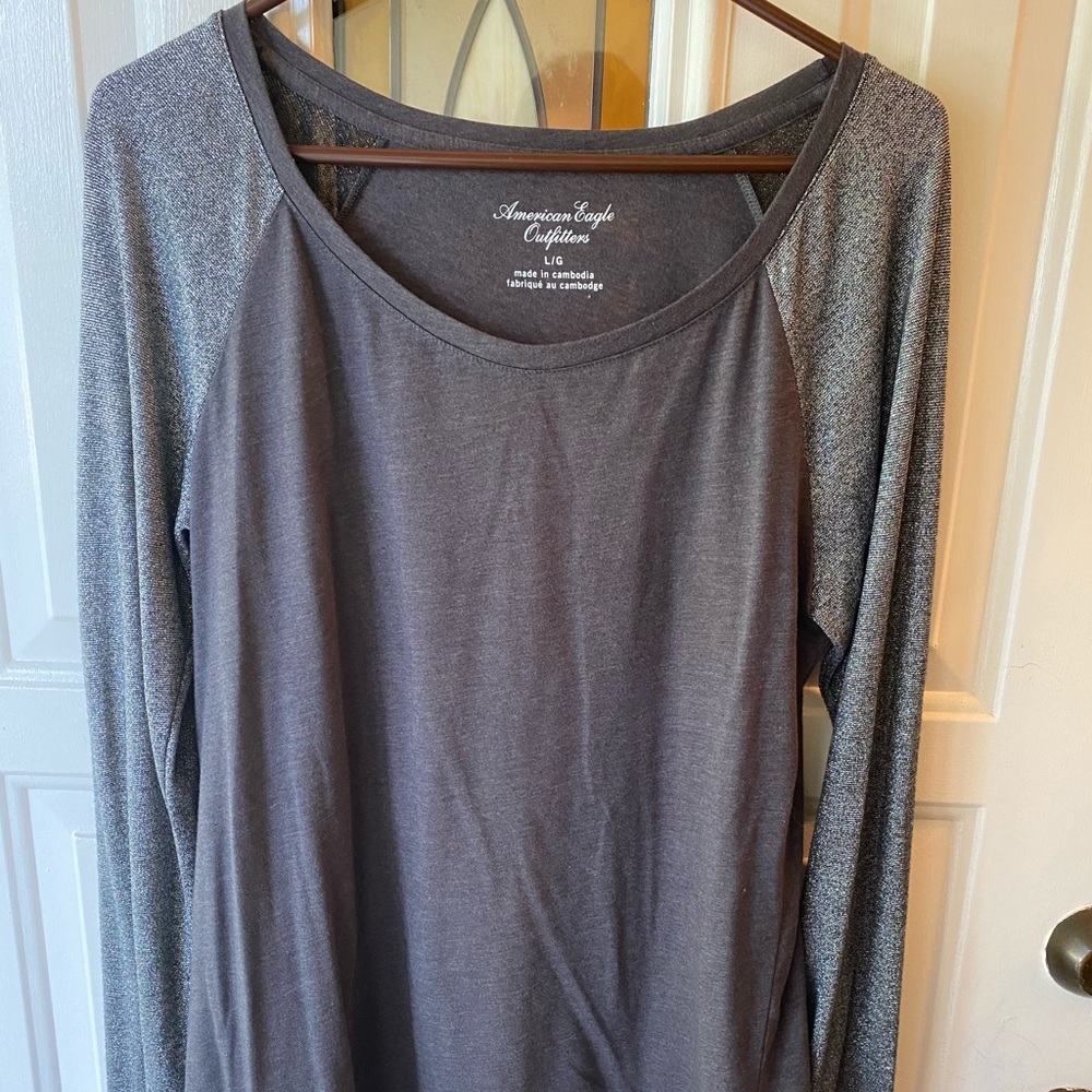 American Eagle Baseball Tee